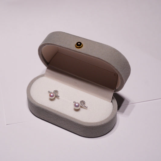 Pearlcentage Stud Earrings – Sparkle with Precision