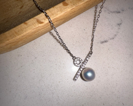 Pearlcentage Pendant Necklace – Minimalist & Bold